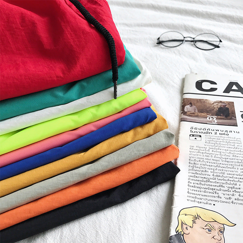 2025 Summer Men's Casual Shorts Candy-Colored Five-Point Shorts Men's Ten-Color Foreign Trade Beach Shorts Dropshipping