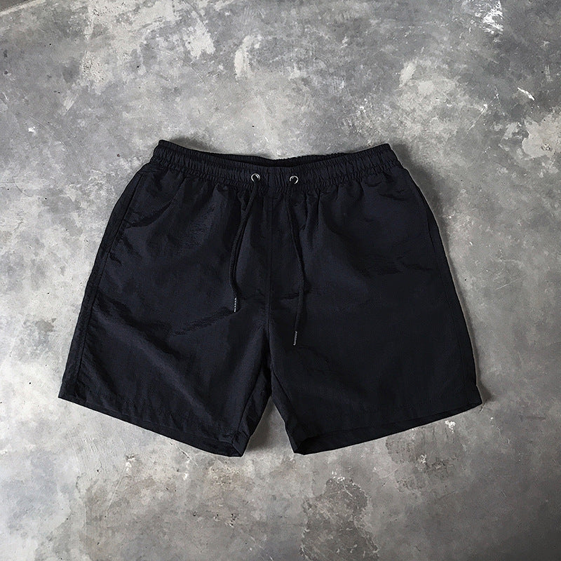 2025 Summer Men's Casual Shorts Candy-Colored Five-Point Shorts Men's Ten-Color Foreign Trade Beach Shorts Dropshipping