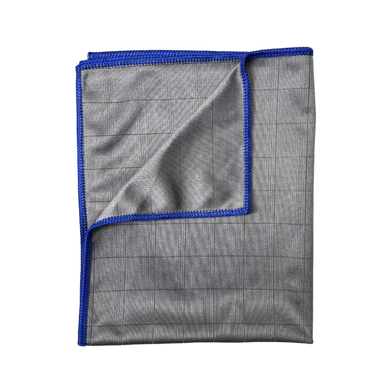 Microfiber Carbon Fiber Multifunctional Dishwashing Cloth, Car Glass Cloth, Water-Absorbent, Non-Oil-Staining, Non-Marking Car Wash Towel
