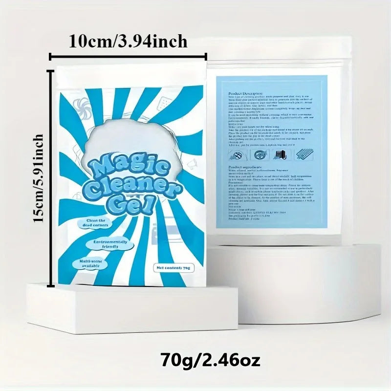 1 Pack of convenient car interior cleaning gel cleaning universal gel cleaner car dust cleaner interior cleaning gel